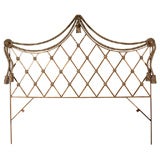 Vintage Gilded Headboard by Edna Roma Cox