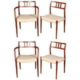 Vintage Rosewood chairs (set of four)