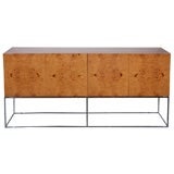 Burl Olivewood Credenza by Milo Baughman