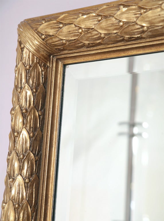 Classical Full Length Gilt Mirror, Italy 1