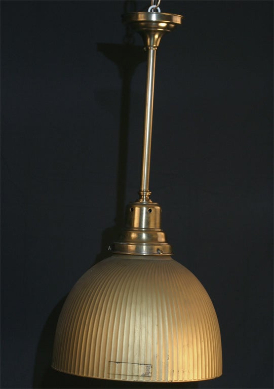 Pair Mercury Glass Pendants with vintage fitters.