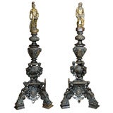 Late 17th Century Figural Andirons