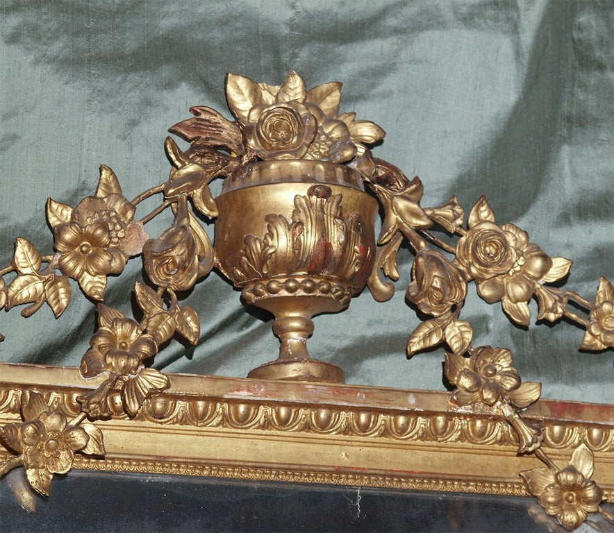 Large French Louis XVI Style Mirror
