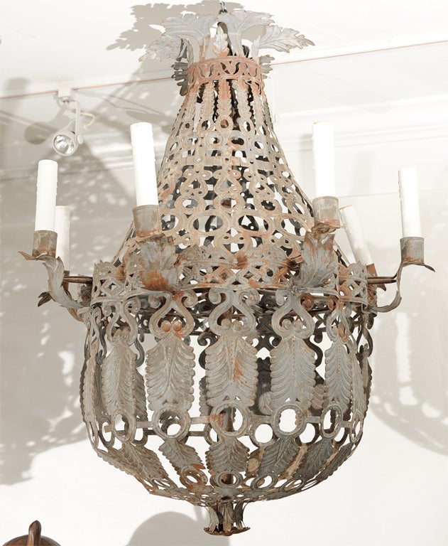 Spanish Rare Zinc Chandeliers - priced individually
