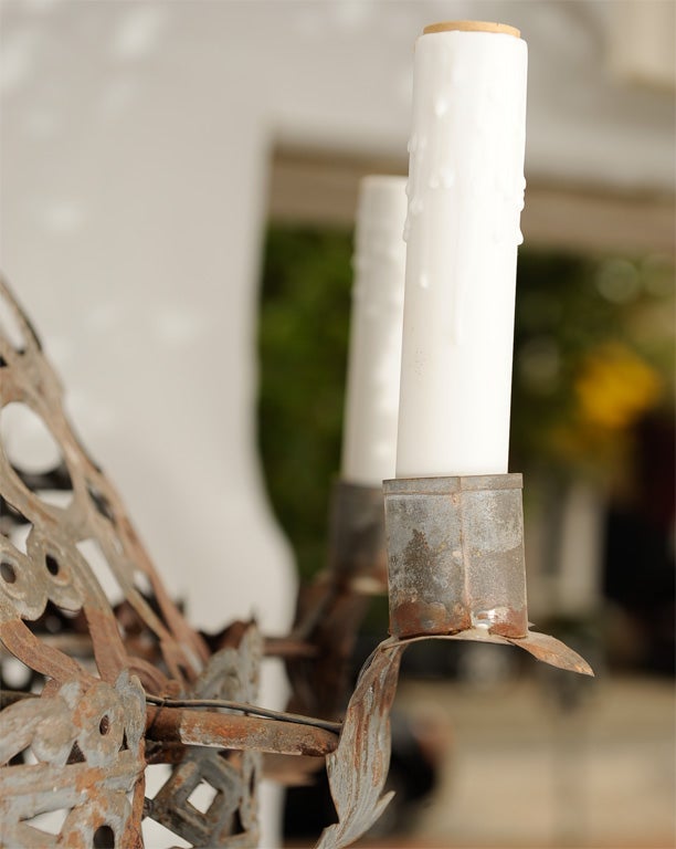 Rare Zinc Chandeliers - priced individually 1