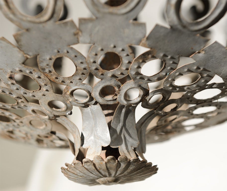 Rare Zinc Chandeliers - priced individually 4