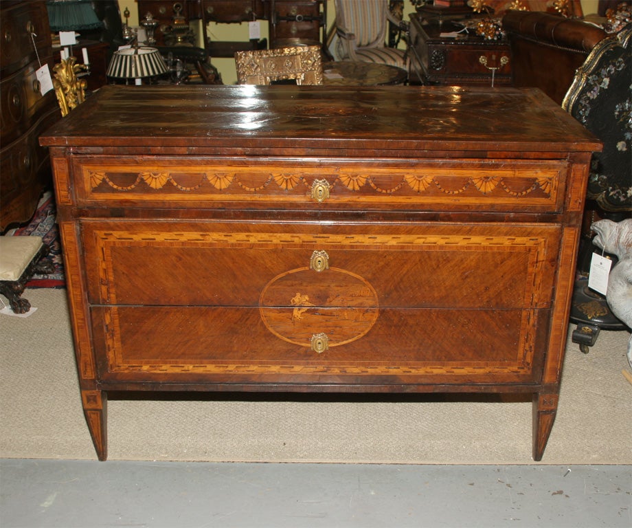 Neoclassical Italian Commode