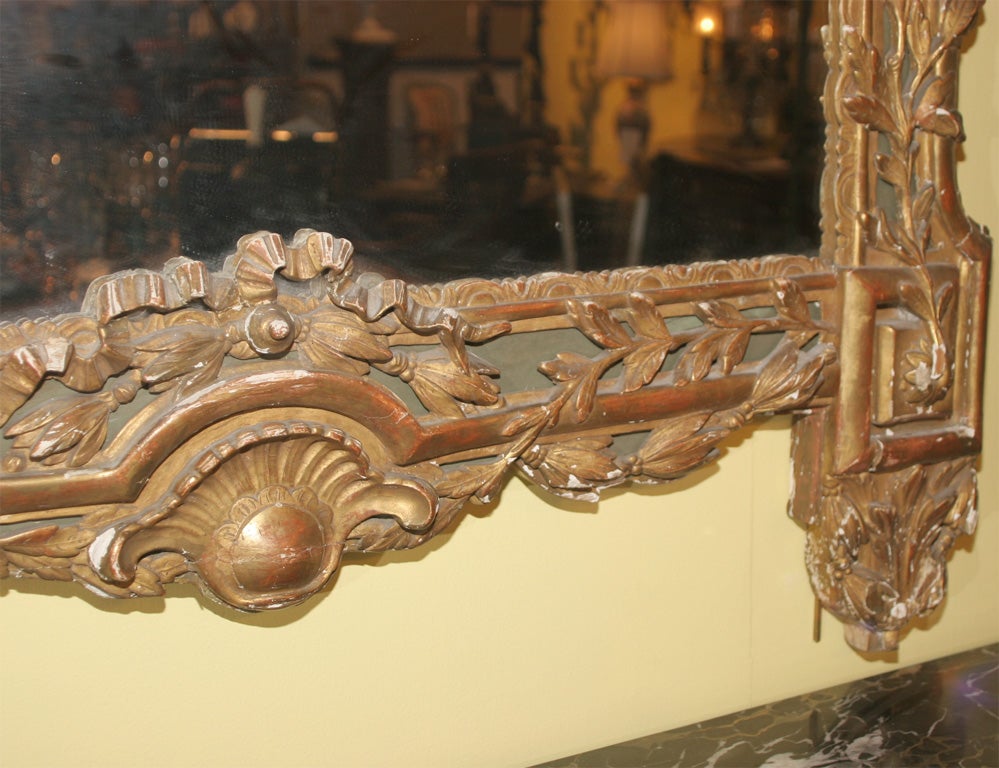 French Giltwood Mirror