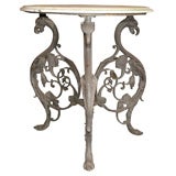 Antique Victorian Wrought Iron Table