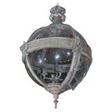 Antique English Globe Lantern