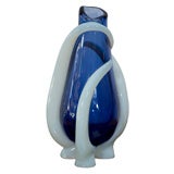 VENETIAN GLASS VASE DESIGNED BY CLAIRE FALKENSTEIN FOR SALVIATI