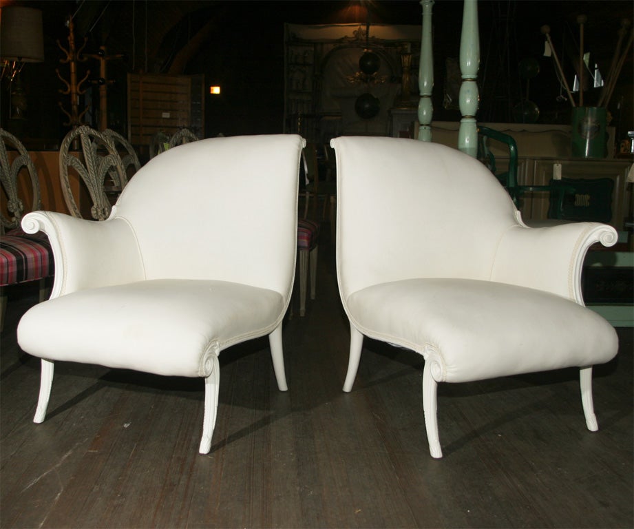 Pair of Single Arm Chairs