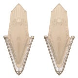 A Pair of French Art Deco Sconces
