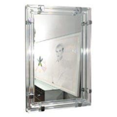 Mirror with Glass Tubular Rods 6