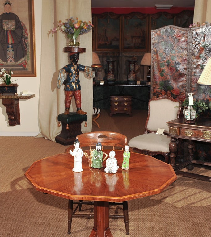 Chinese Porcelain Figures. $950 EACH. Height: 5 1/4