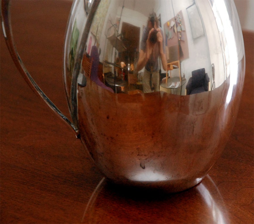 Mexican Maciel Sterling silver water pitcher