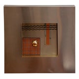 C Jere walls sculpture, steel, brass