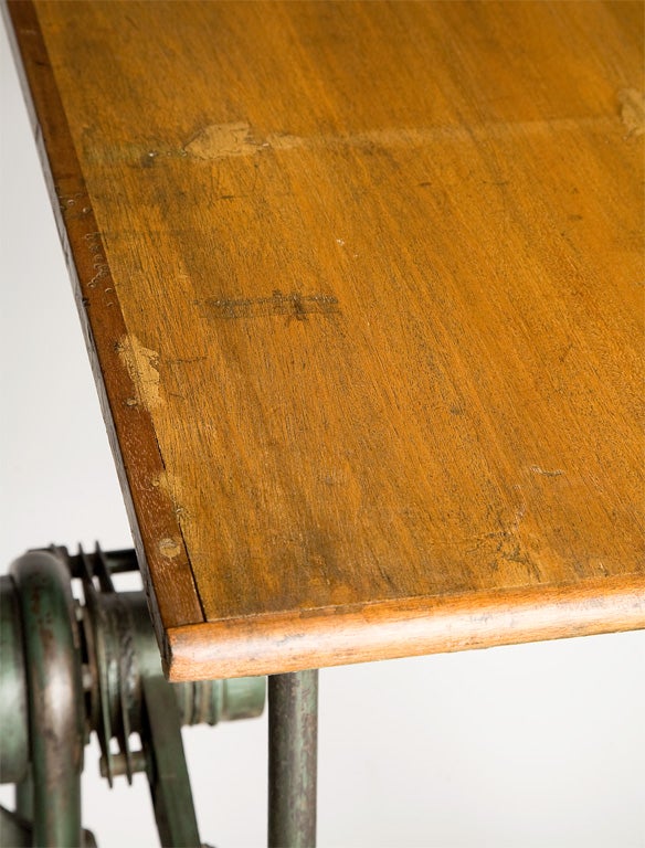 Mid-20th Century Vintage drafting table For Sale