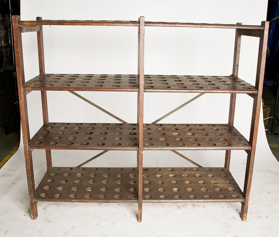 Wine makers shelf.