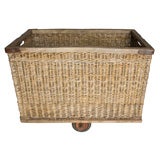 Vintage basket trolley