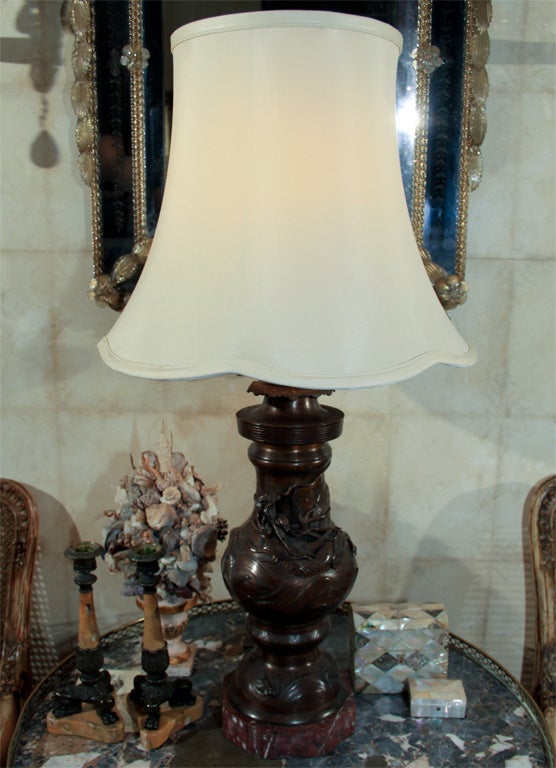 Bronze lamp