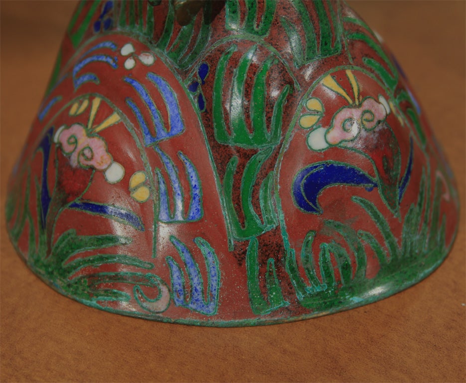 Chinese Cloisonne Cranes For Sale