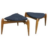 Pair of Stools by Ilmari Tapiovaara