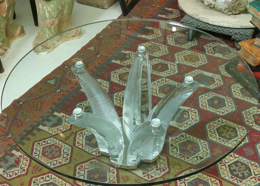 baccarat crystal table