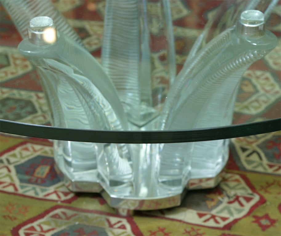 Baccarat Crystal Coffee Table 1