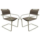 Pair Cantilervered Chairs (after Anton Lorentz)