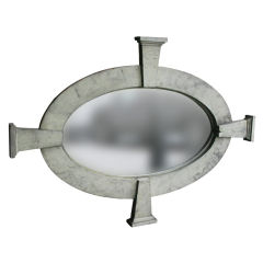 Oval "Architectural-Fragment" Mirror