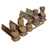 Antique Figural Andirons