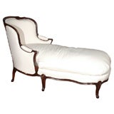 Antique French Louis XV Style Chaise Longue