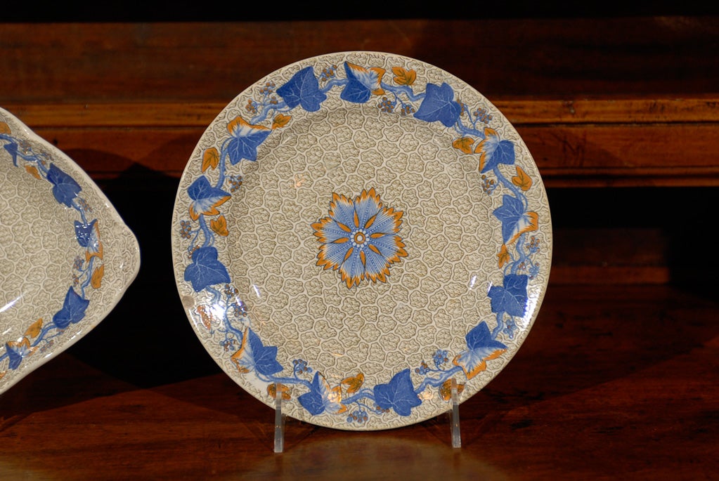 Porcelain 19th Century Spode Plates For Sale