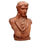 Plaster Bust of A Gentleman [Purported To Be Frances Scott Key]