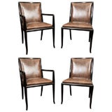 Set of Four Robsjohn-Gibbings Dining Chairs