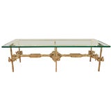 Hand-wrought Iron Coffee Table