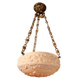 Victorian style pendant fixture