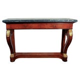 Empire style console table