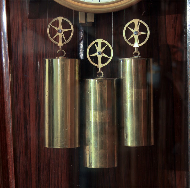 Austrian regulator clock. Three weight. 2