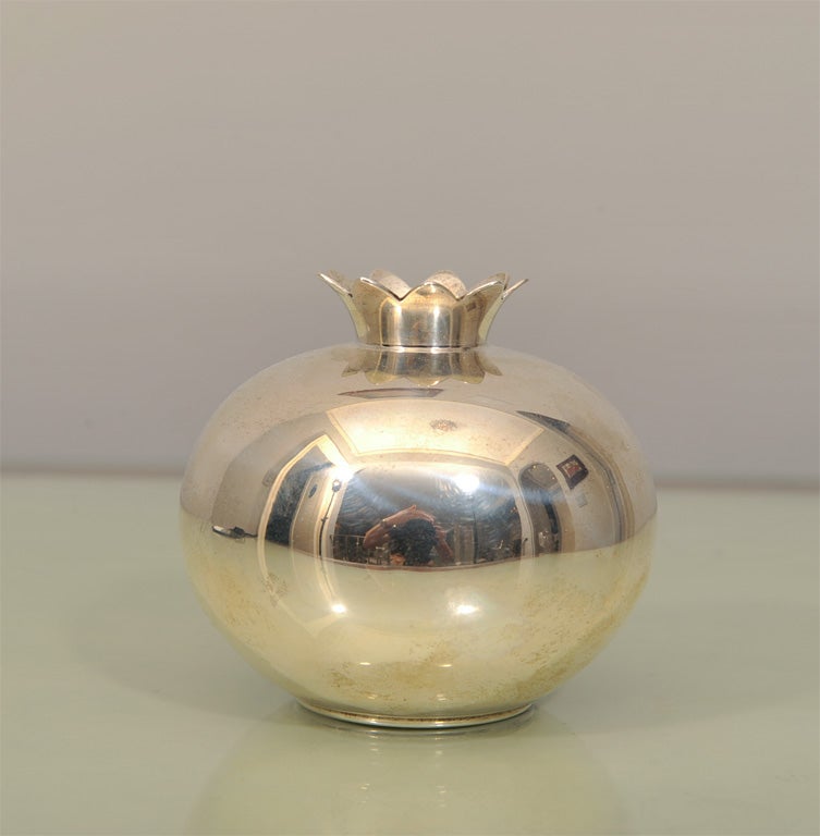 This highly stylized vase is marked Tiffany & Co.
