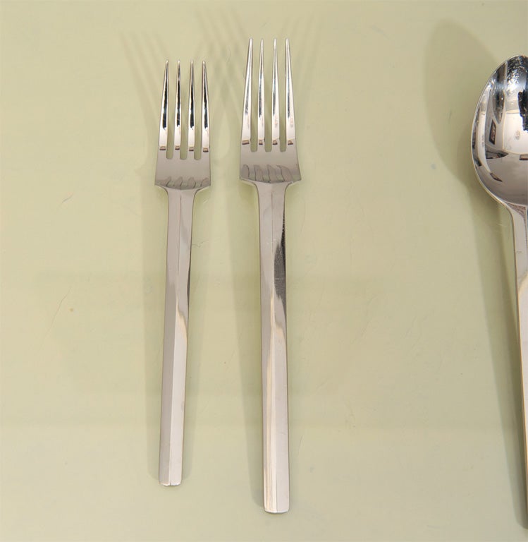 Modernist Stainless Flatware by Rosenthal