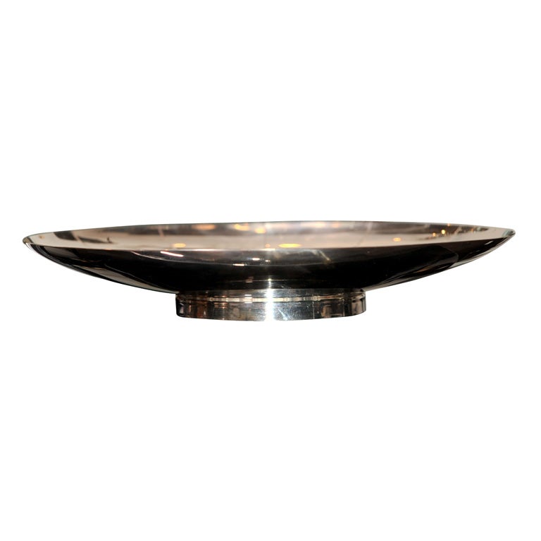Modernist Footed Bowl by Tommi Parzinger