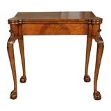 Walnut Game Table