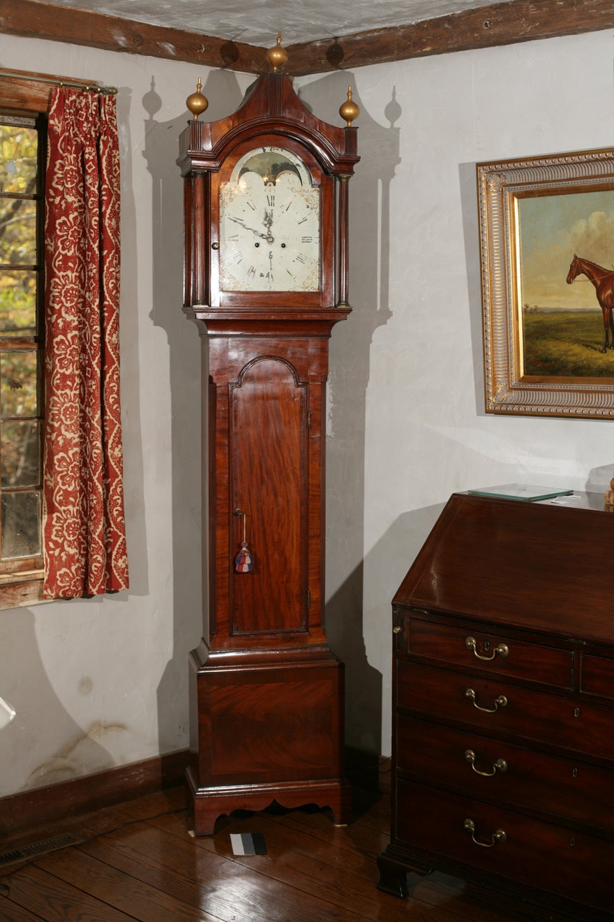 Mahogany Tall Case Clock