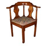 Fruitwood Corner Chair