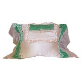 Vintage Green Pillow