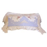 Vintage Periwinkle Pillow