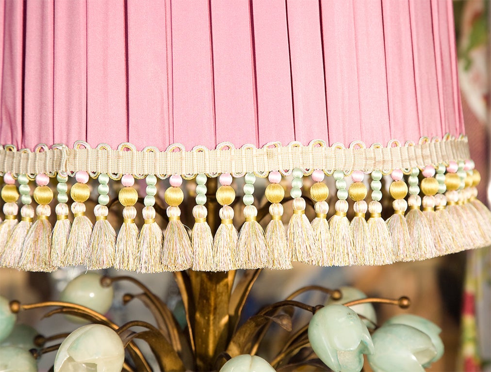 vintage tulip lamp shades