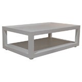 White Rectangle Coffee Table